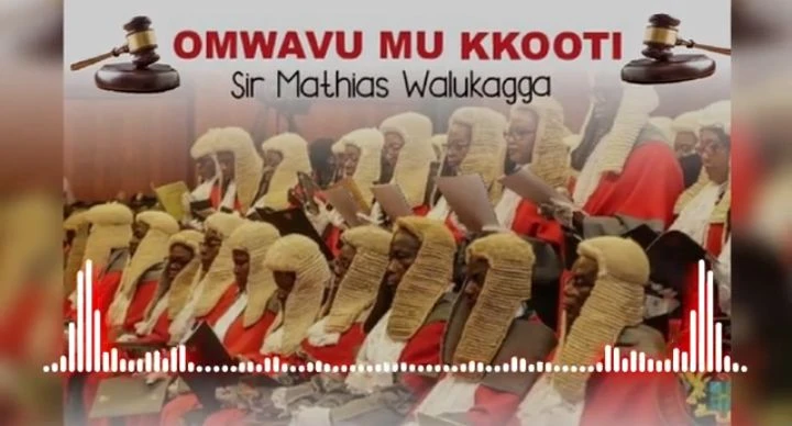 Omwavu Mu Kkooti by Mathias Walukaga