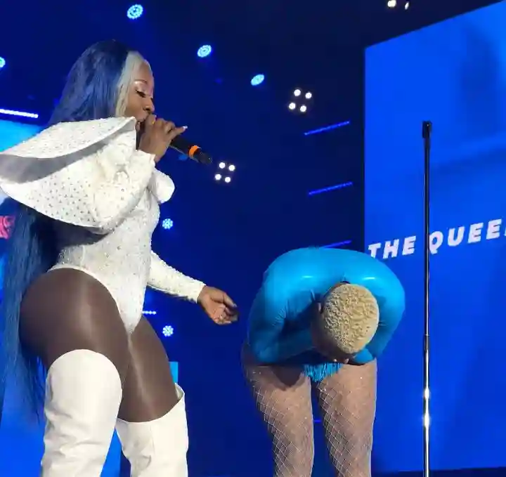 Ritah Danchall Breaks Down in Tears of Joy After Sharing Stage With Spice at Lugogo Concert